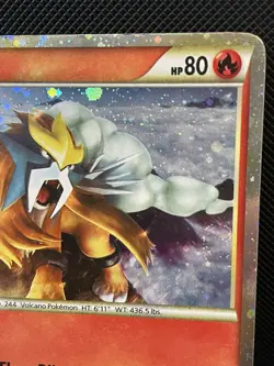 Entei HGSS20 - Pokemon Black Star Promo - Holo - MP - Image 3