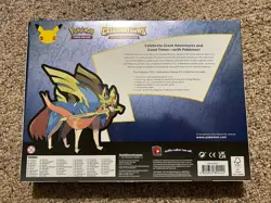 Pokemon Celebrations 25th Anniversary Deluxe Pin Collection Zacian Box New Seald - Image 3