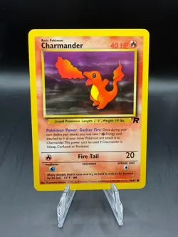 TCG POKEMON CHARMANDER ROCKET 50/82 - Image 1