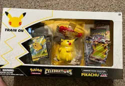 Pokemon TCG Celebrations 25th Anniversary Premium Figure Collection Pikachu VMAX - Image 1