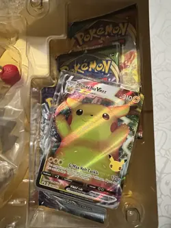 Pokemon TCG Celebrations 25th Anniversary Premium Figure Collection Pikachu VMAX - Image 2