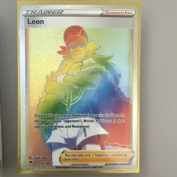 Pokemon TCG Trainer & Energy Secret Rare Holo Lot - 11 Cards Leon Hop Bede - Image 2