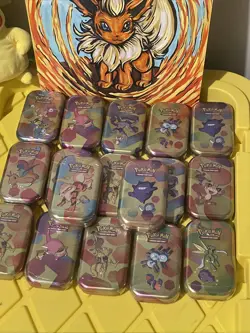 Pokemon TCG Scarlet and Violet Mini Tins 151 Count Of 17 - Image 2