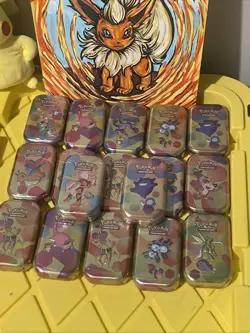 Pokemon TCG Scarlet and Violet Mini Tins 151 Count Of 17 - Image 3