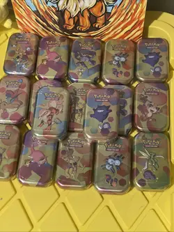 Pokemon TCG Scarlet and Violet Mini Tins 151 Count Of 17 - Image 4