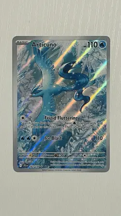 Pokemon TCG Articuno Journey Together 161/159 Near Mint NM Full Art Rare - Image 1