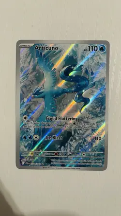 Pokemon TCG Articuno Journey Together 161/159 Near Mint NM Full Art Rare - Image 2