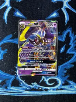 Pokemon TCG Lunala GX 66/149 Sun & Moon Burning Shadows 2016 NM Condition - Image 1