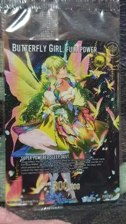 OTHERVERSE TCG JASMINE BUTTERFLY GIRL FULL POWER KICKSTARTER PROMO CARD SEALED - Image 1