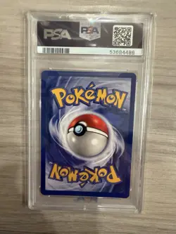 1999 Pokemon Shadowless Charmander PSA 9 Mint #46 Base Set - Image 2