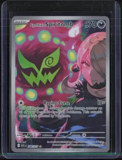 2026 Pokemon Ascended Heroes Illustration Rare #244 Cynthia's Spiritomb - Image 1