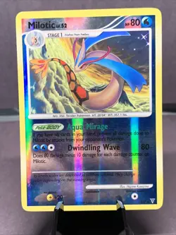 Pokemon TCG Milotic Supreme Victors Reverse Holo Rare #SH7 2009 LP - Image 1
