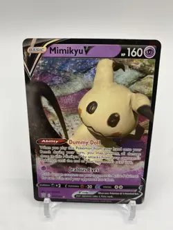 Mimikyu V 062/163 Battle Styles Full Art Ultra Rare Pokemon Card Near Mint - Image 1