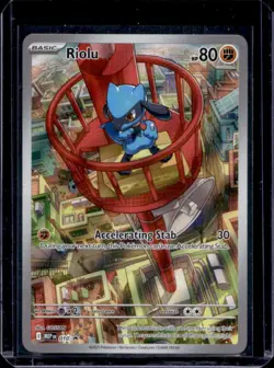 2025 Pokemon MEP Black Star Promos Riolu #010 - Image 1