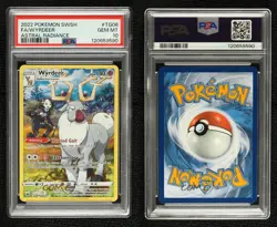 Wyrdeer Pokemon Sword & Shield Astral Radiance Trainer Gallery PSA 10 GEM MT - Image 3