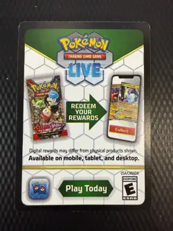 Pokemon TCG - Online Code Cards - Scarlet & Violet Surging Sparks - Unused - Image 1