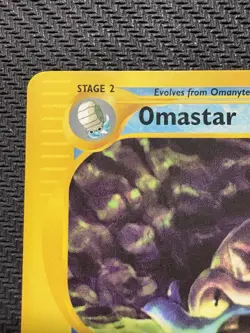 Pokemon Omastar Skyridge 23/144 Rare E Reader Series 2003 LP+ Vintage WOTC Card - Image 2