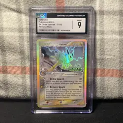 Jolteon 7/113 Delta Species Reverse Holo Stamped Ex Pokemon Vintage CGC 9 - Image 1
