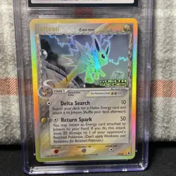 Jolteon 7/113 Delta Species Reverse Holo Stamped Ex Pokemon Vintage CGC 9 - Image 2