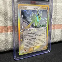 Jolteon 7/113 Delta Species Reverse Holo Stamped Ex Pokemon Vintage CGC 9 - Image 3