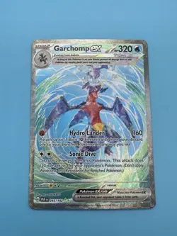 Garchomp ex 245/182 Special Illustration Rare Paradox Rift Pokemon - Image 3