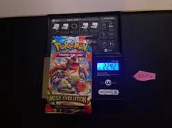 22.42g VERY HEAVY MEGA EVOLUTION Pokemon Sealed Booster Pack New SIR/HRU - Image 1