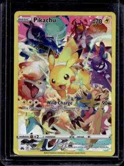 2023 Pokemon SWSH Crown Zenith Pikachu #160/159 - Image 1