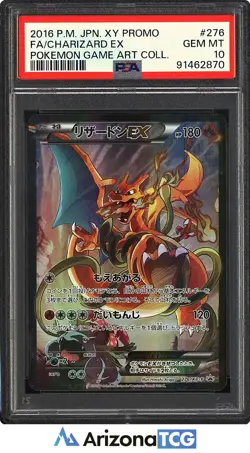 Pokemon 2016 Charizard EX 276/XY-P Full Art XY Promo Japanese GEM MINT PSA 10 - Image 1