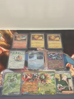 Pokemon Lot of 10 Cards All IR/GX/Promos/Holo Modern Lot + EXTRAS - Image 1