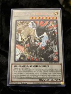 Yugioh | Ecclesia and the Dark Dragon BPRO-EN041 Secret Rare 1st Edition Mint NM - Image 3