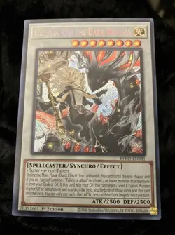 Yugioh | Ecclesia and the Dark Dragon BPRO-EN041 Secret Rare 1st Edition Mint NM - Image 4