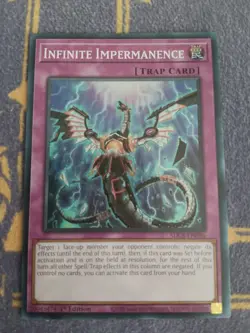 1x Infinite Impermanence SDCS-EN036 Super Rare First Edition Light Play - Image 1