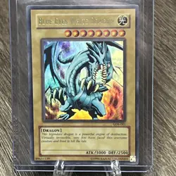 Blue-Eyes White Dragon – LOB-001 – Ultra Rare – Yu-Gi-Oh! - Image 1