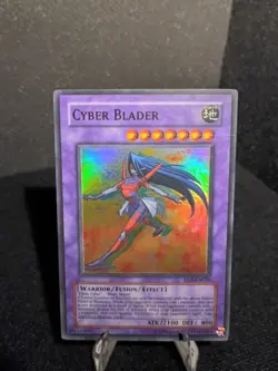 Cyber Blader - EEN-EN032 Super Rare Unlimited Yu-Gi-Oh Tcg HEAVY PLAY - Image 2