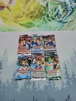 YUGIOH 6x Legendary Collection Booster Pack 25th Anniversary LOB MRD SRL PSV DCR - Image 2