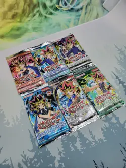 YUGIOH 6x Legendary Collection Booster Pack 25th Anniversary LOB MRD SRL PSV DCR - Image 3
