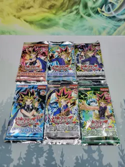 YUGIOH 6x Legendary Collection Booster Pack 25th Anniversary LOB MRD SRL PSV DCR - Image 4