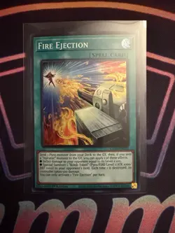 Yu-Gi-Oh! TCG: Fire Ejection LD10-EN022 - Super Rare - NM Condition - Image 1