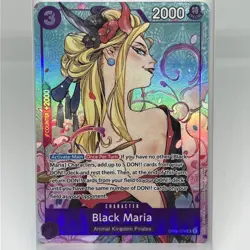 Black Maria (Illustration Box Vol.2) One Piece Promotion Cards #OP08-074 - Image 1