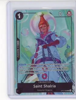 Saint Shalria OP13-086 Alt Art One Piece TCG Premium Collection Vol 5 OPTCG NM - Image 1