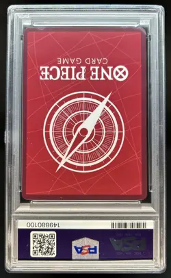 2025 One Piece EN Monkey D. Luffy Dodgers X One Piece Night #EB02-010 PSA 10 - Image 2