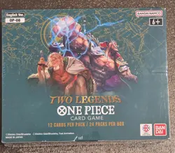 One Piece TCG OP08 Two Legends Booster Box | English | New & Sealed | OP8 - Image 1