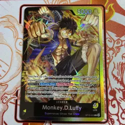 One Piece CCG - Monkey.D.Luffy ST13-003 L - Near Mint - Image 1