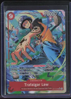 One Piece The Seven Warlords Of The Sea Supernovas #OP14-009 Trafalgar Law - Image 1