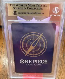2023 One Piece Awakening/New Era OP05119 Monkey D. Luffy Alt Art BGS 9.5 - Image 2