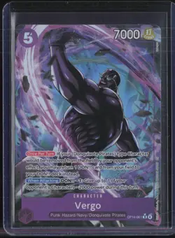 One Piece Punk Hazard Navy Donquixote Pirates #OP14-061 Vergo - Image 1