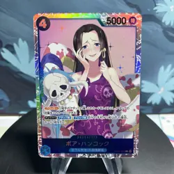 One Piece Boa Hancock OP01-078 Japanese SR Holo NM - Image 1