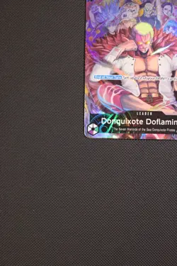 One Piece TCG Donquixote Doflamingo Leader (Alternate Art) OP04-019 NM ENGLISH - Image 4