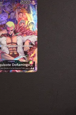 One Piece TCG Donquixote Doflamingo Leader (Alternate Art) OP04-019 NM ENGLISH - Image 5