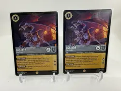 Goliath - Clan Leader 173/204 Whispers in the Well Legendary Disney Lorcana X2 - Image 1